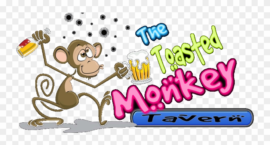 Welcome To The Toasted Monkey Tavern - The Toasted Monkey Clipart