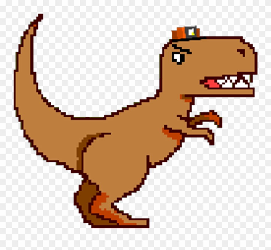 This I Made Super Luigipro Odyssey Pixel T Rex Freetoed - Freetoed Clipart