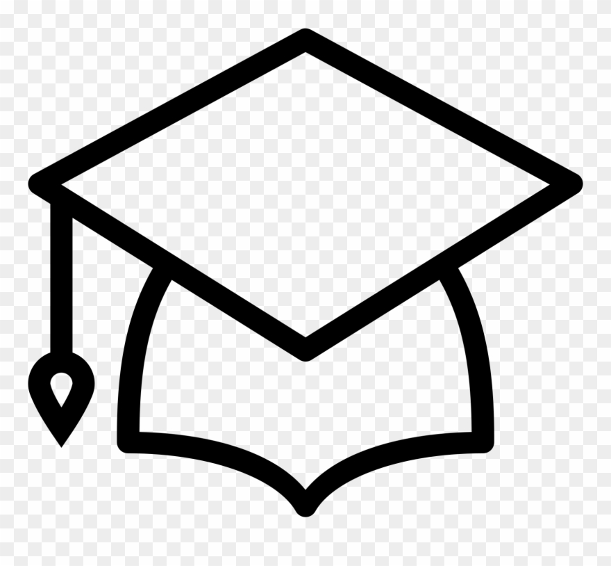 Mortarboard Icon - Capelo Png Clipart