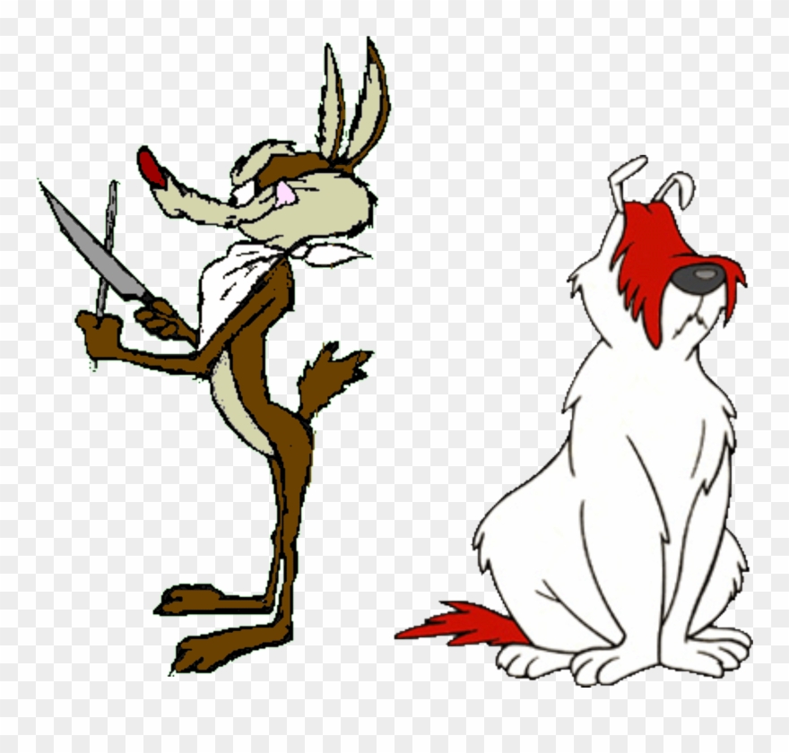Ralph Wolf And Sam Sheepdog Clipart