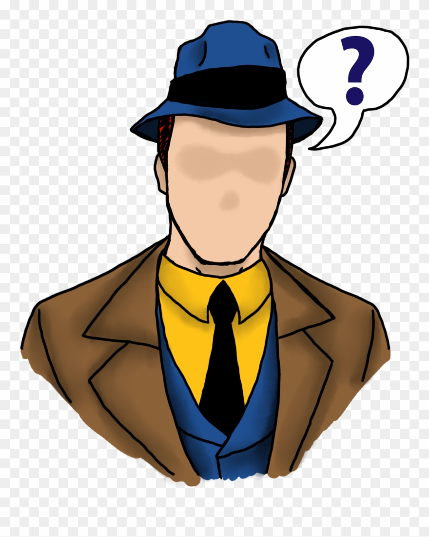 The Question From Dc - Cartoon Clipart