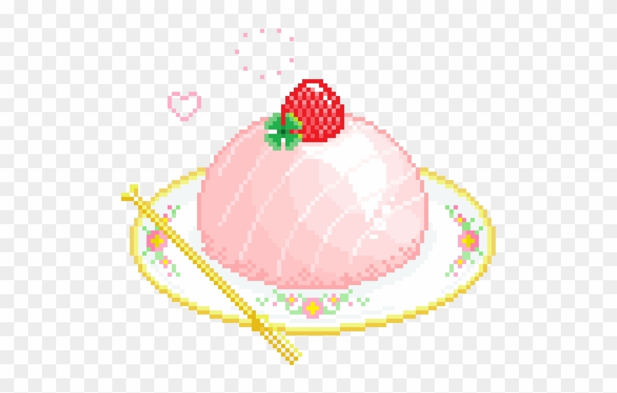 Pixel Gif - Kawaii Pixel Food Transparent Clipart