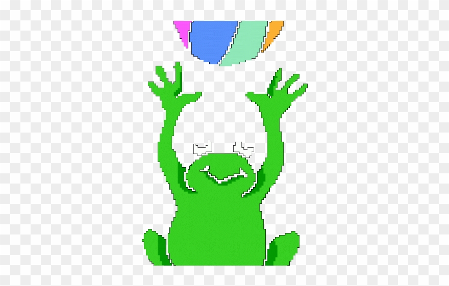 Frog Clipart Animation - Illustration - Png Download