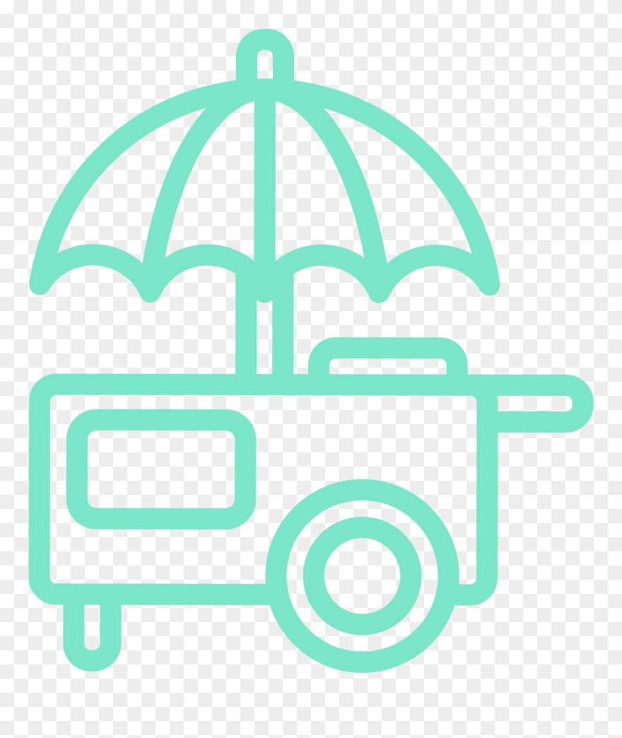 Eat Your Way Through Nyc On A Food Cart Tour - Rain Clipart