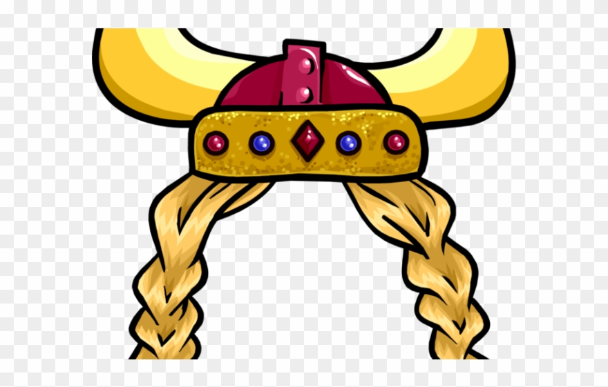 Town Clipart Viking - Viking Helmet - Png Download