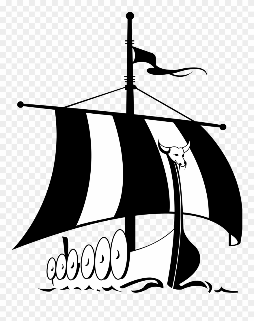 Vikings Svg Drawing Clip Art Royalty Free Library - Vikings - Png Download