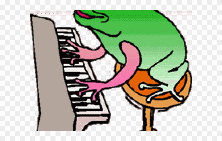 Animated Frog Clipart - Png Download