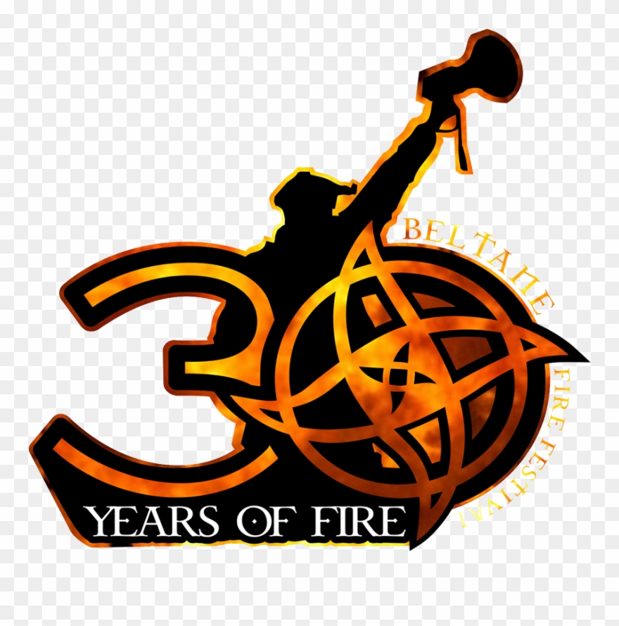 Celebrating 30 Years Of Beltane Fire - Illustration Clipart