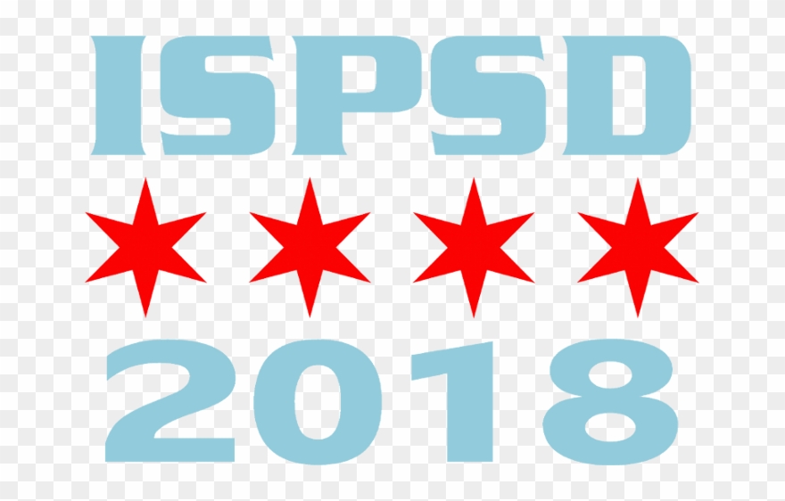 The 30th Ieee International Symposium On Power Semiconductor - Chicago Flag Distressed Clipart