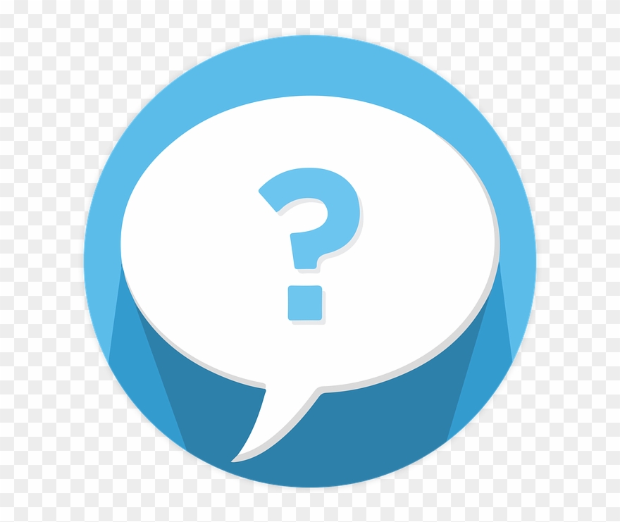 Png Speech Bubbles With Question Mark Clipart