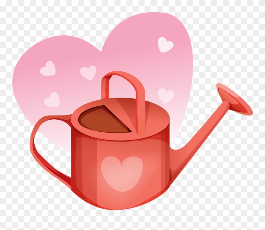 Watering Cans And Flowers - Лейка Рисунок Пнг Clipart