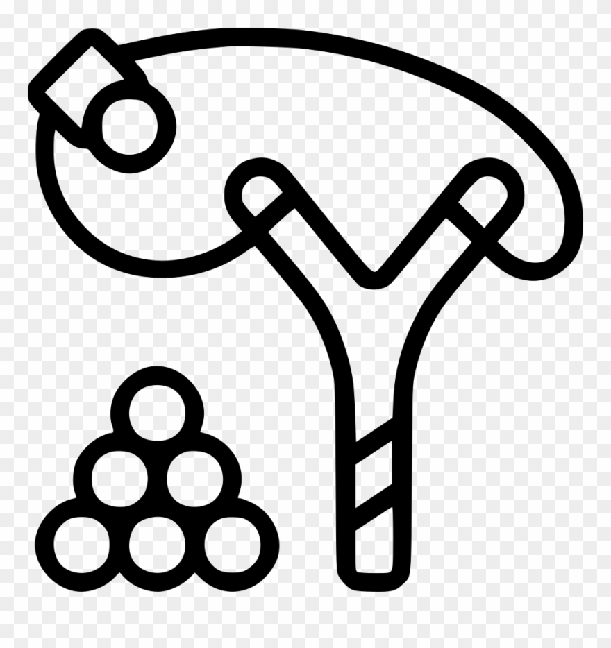 Slingshot Comments - Slingshot Icon Clipart