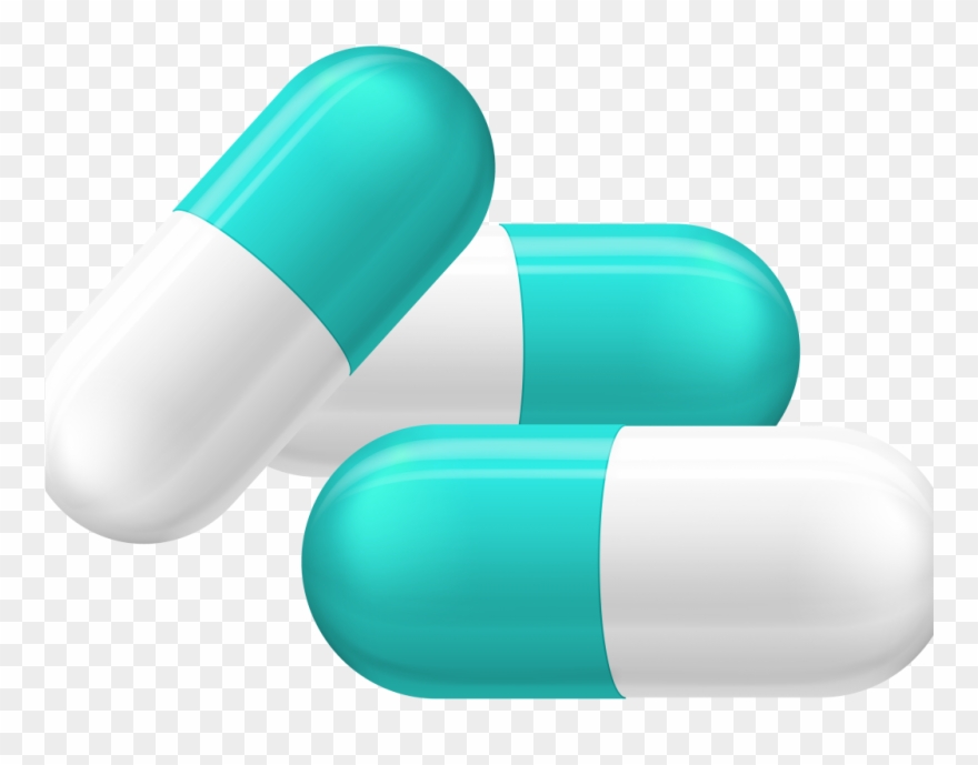 Cliparts For Free Download And Use - Transparent Background Pill Clipart - Png Download