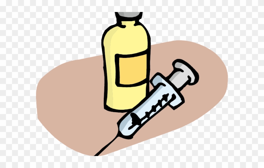 Syringe Clipart Drug Needle - Png Download