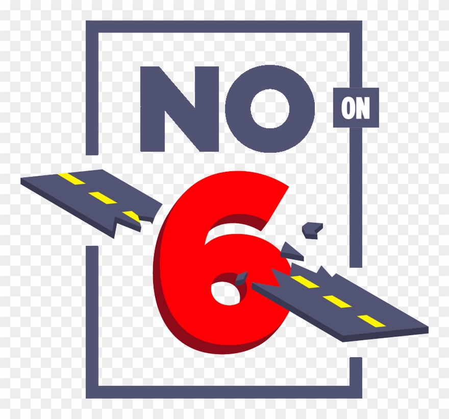 No On Proposition - No On Prop 6 Clipart