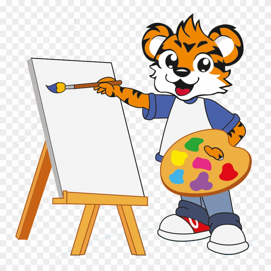 Lampros Kids Children S School Its A - Niños Animados Pintando Png Clipart