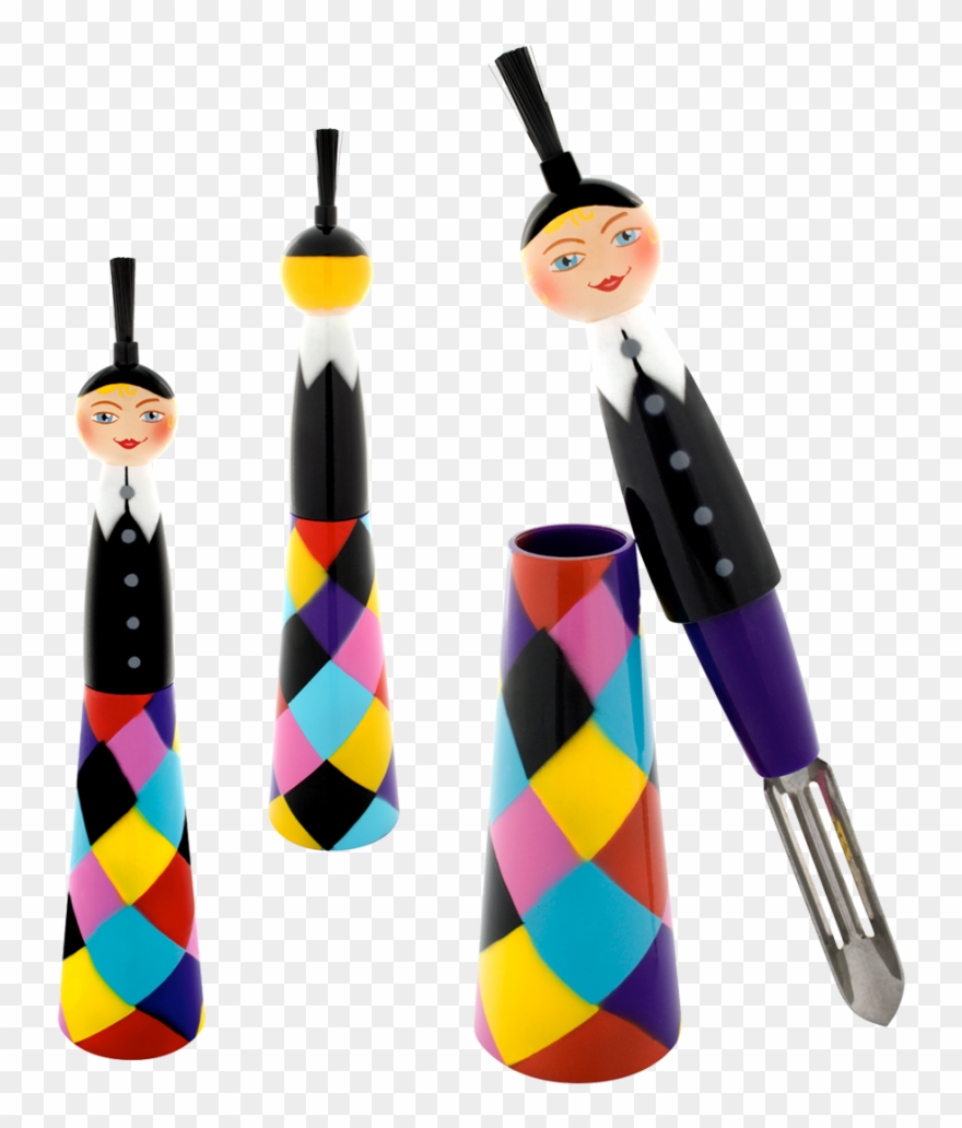 Epluche Légumes - Pylones Mulcol Squares Samurai Vegetable Peeler Clipart