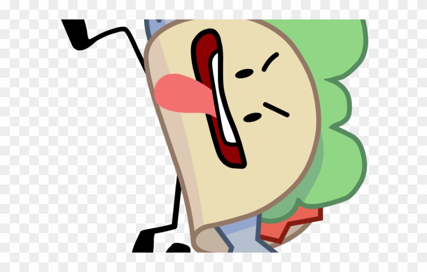 Taco Clipart Battle For Dream Island - Taco Bfb - Png Download