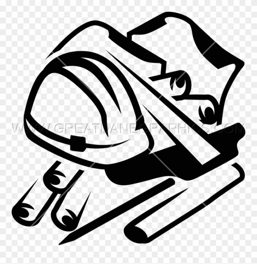 Engineering Clipart Black And White - Vinyl Cutter - Png Download