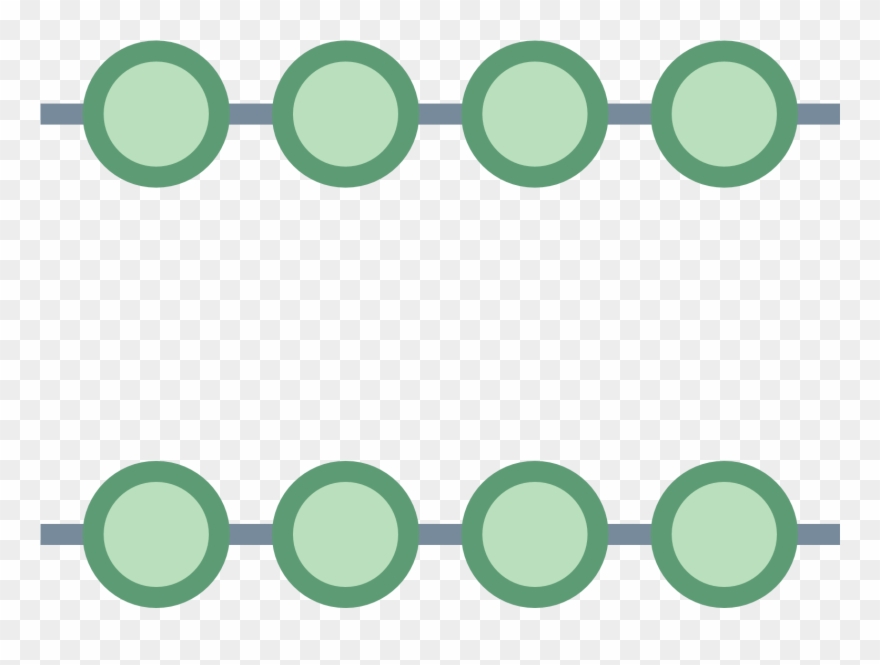 The Icon Looks Like Two Horizontal Lines One On Top - Icon Clipart