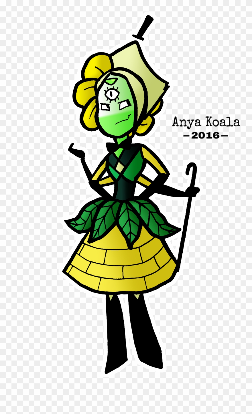 Transparent Peridot Bill Cipher - Gravity Falls Fanart Bill Clipart