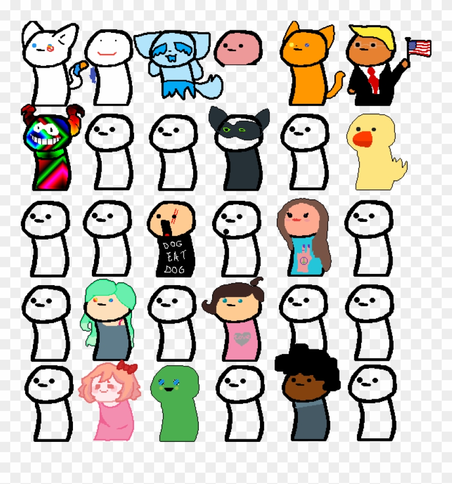 Smol Sayori - Cartoon Clipart