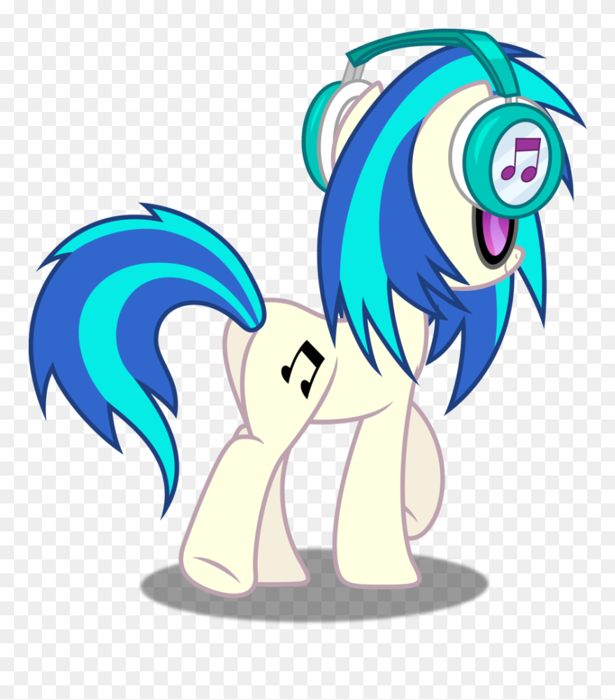 Vinyl Walking Walkingaway Mlp Vinylscratch Djpon3 Freet Clipart