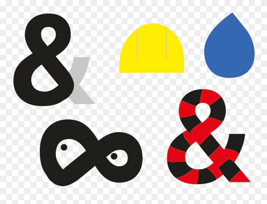 Playing With Ampersand - Graphic Design Clipart