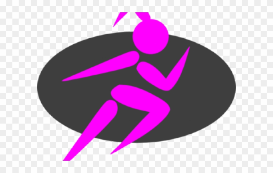 Picture Free Library Running Girl Clipart - Png Download