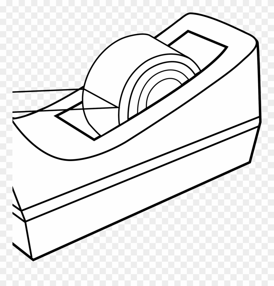 Scotch Tape Clip Art - Png Download