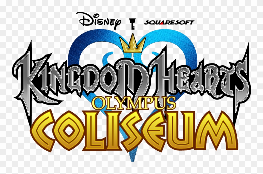 Olympus Coliseum - Kingdom Hearts 3 Logo Png Clipart