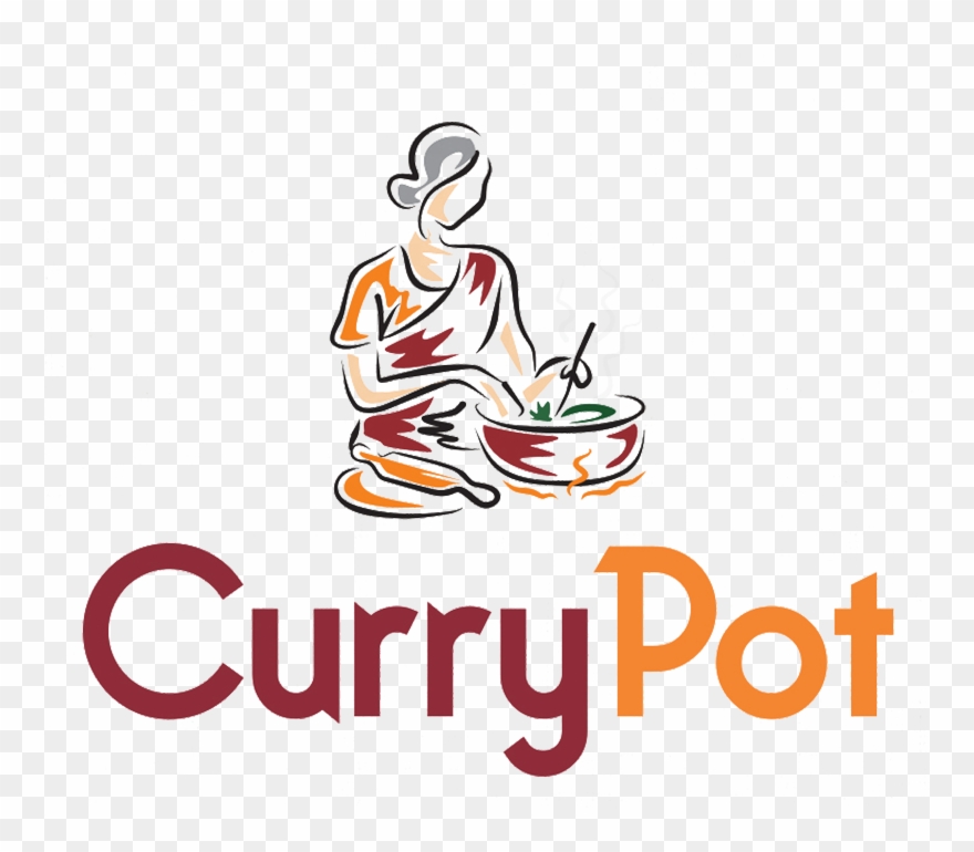 Logo Dark Logoo Light Logo - Curry Pot Logo Clipart