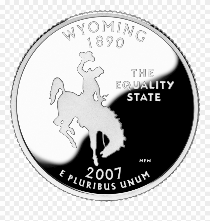 Wyoming State Quarter Clipart