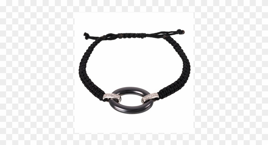 Bracelet Céramique Argent Ceranity 1 38/0009 N - Bracelet Céramique Argent Ceranity 1-38/0009-n Clipart