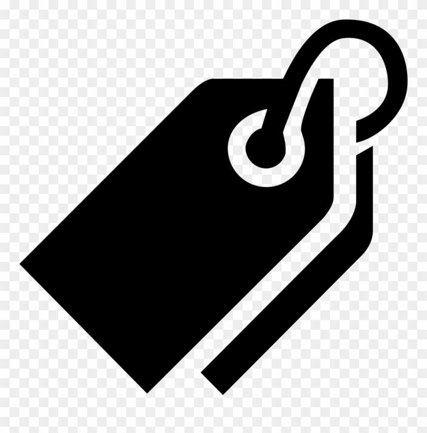 Category Icons - Price Tag Icon Transparent Clipart