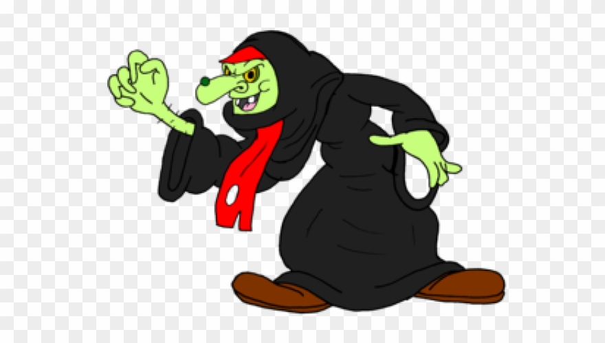 Hag Cliparts - Old Hag Clipart - Png Download