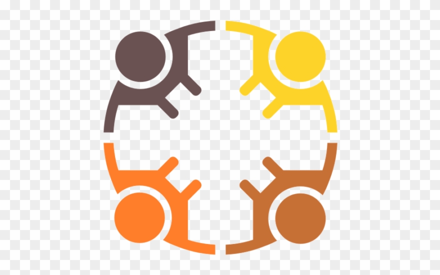 Side By Side - Working In A Group Png Clipart