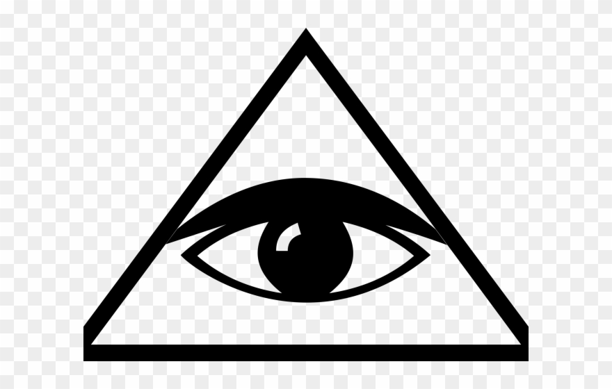 Eye Patch Clipart Triangle Eye - Illuminati Eye Png Transparent Png