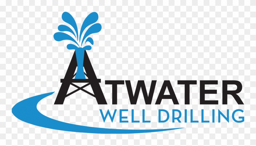 Water Well Drilling Logo Clipart