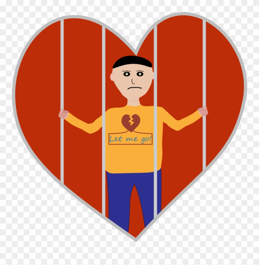 Heart Prison - In My Heart Sticker Clipart
