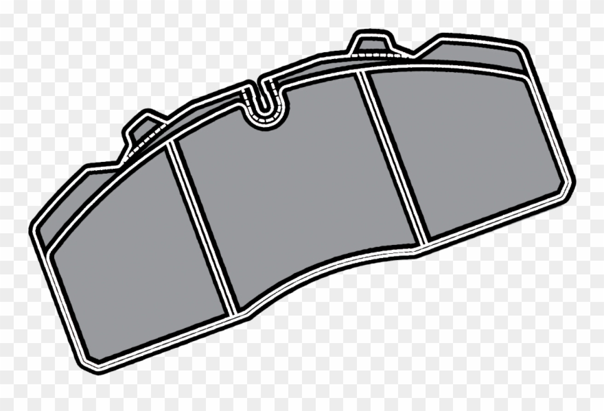 Brake Pads - Brake Pad Clipart - Png Download