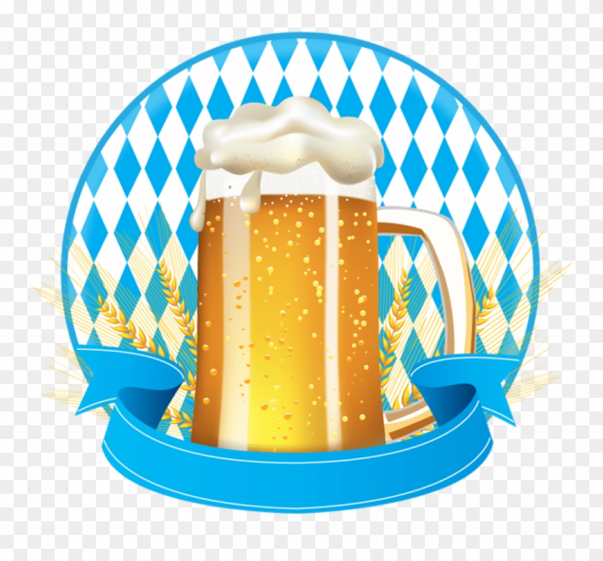 Free Png Oktoberfest Banner With Beer Png Images Transparent - Oktoberfest Vector Clipart