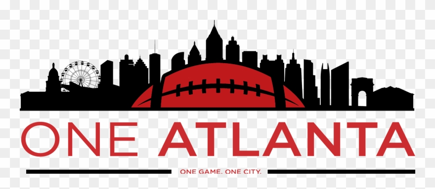 Atlanta Skyline Outline Clipart
