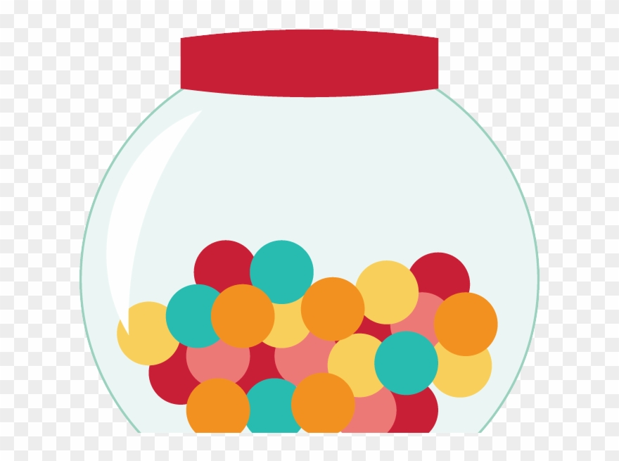 Gum Clipart Gum Ball - Gumball Machine Clip Art - Png Download
