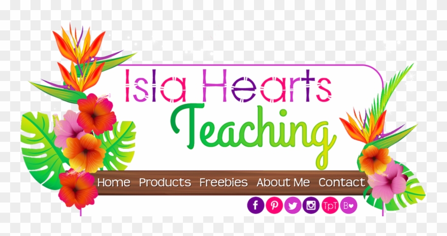 Isla Hearts Teaching - Teacher Clipart