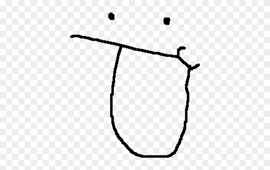 Im In A Derpy Mood Yay - Line Art Clipart