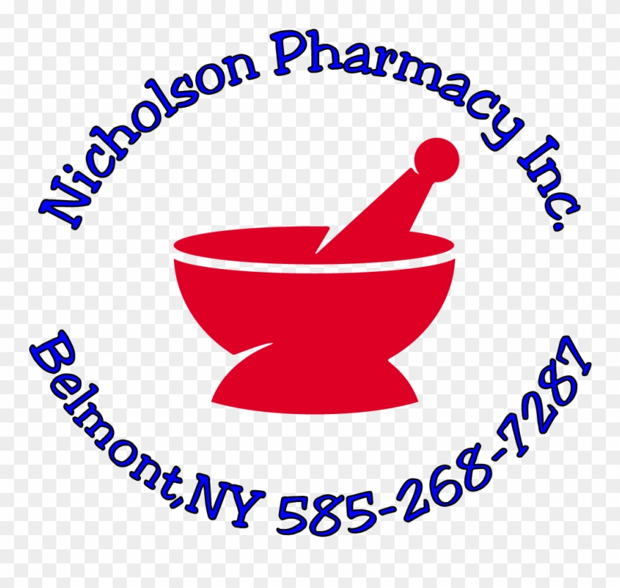 Nicholson Pharmacy - Mortar And Pestle Clipart