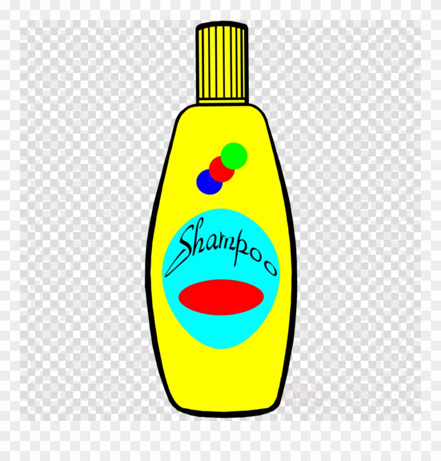 Shampoo Coloring Pages Clipart Shampoo Cosmetics Clip - Cute Cartoon Dress Girl - Png Download