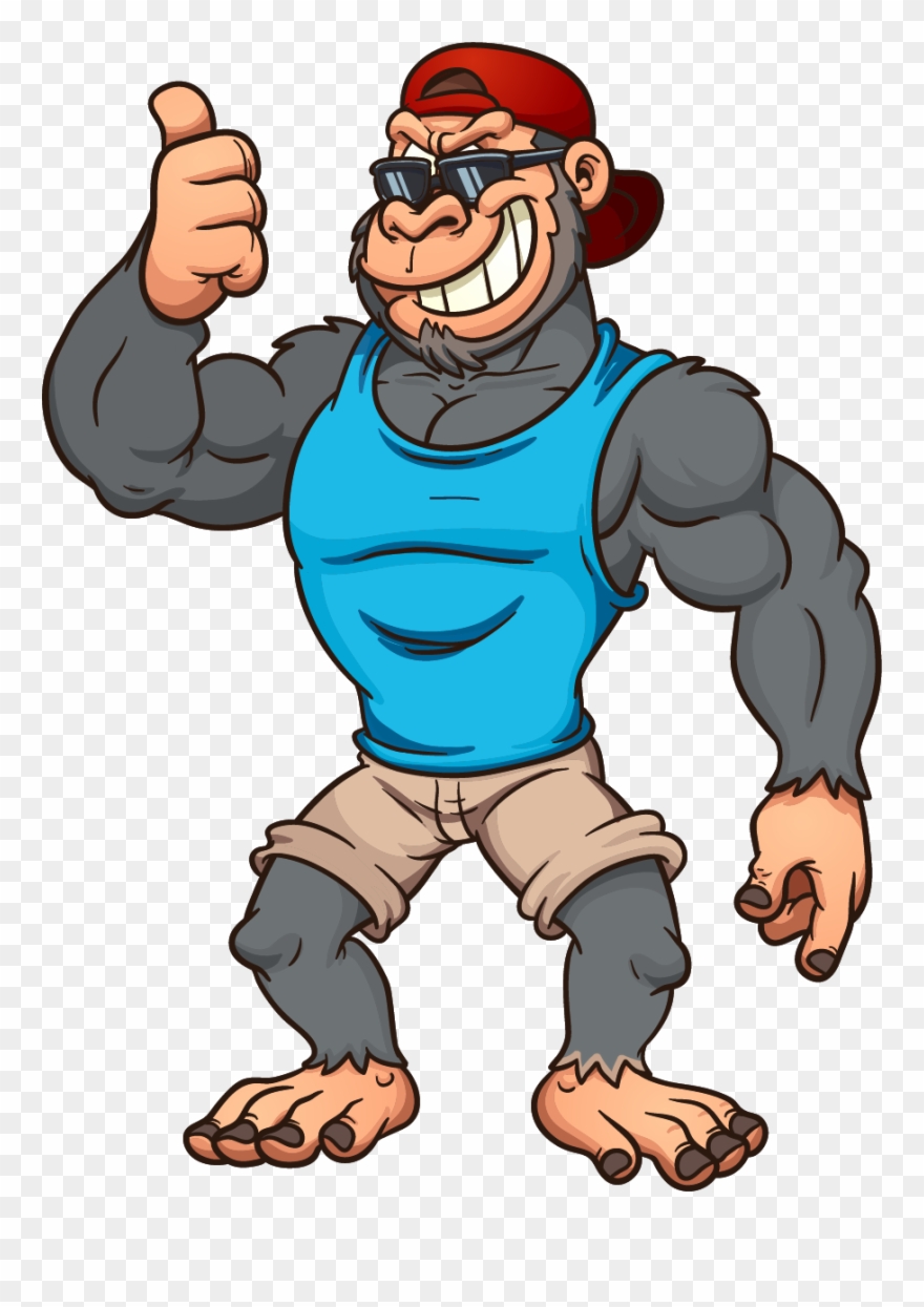 Pre Spray With Our Quality Cleaning Solution Then We - Muscular Thumbs Up Cartoon Clipart