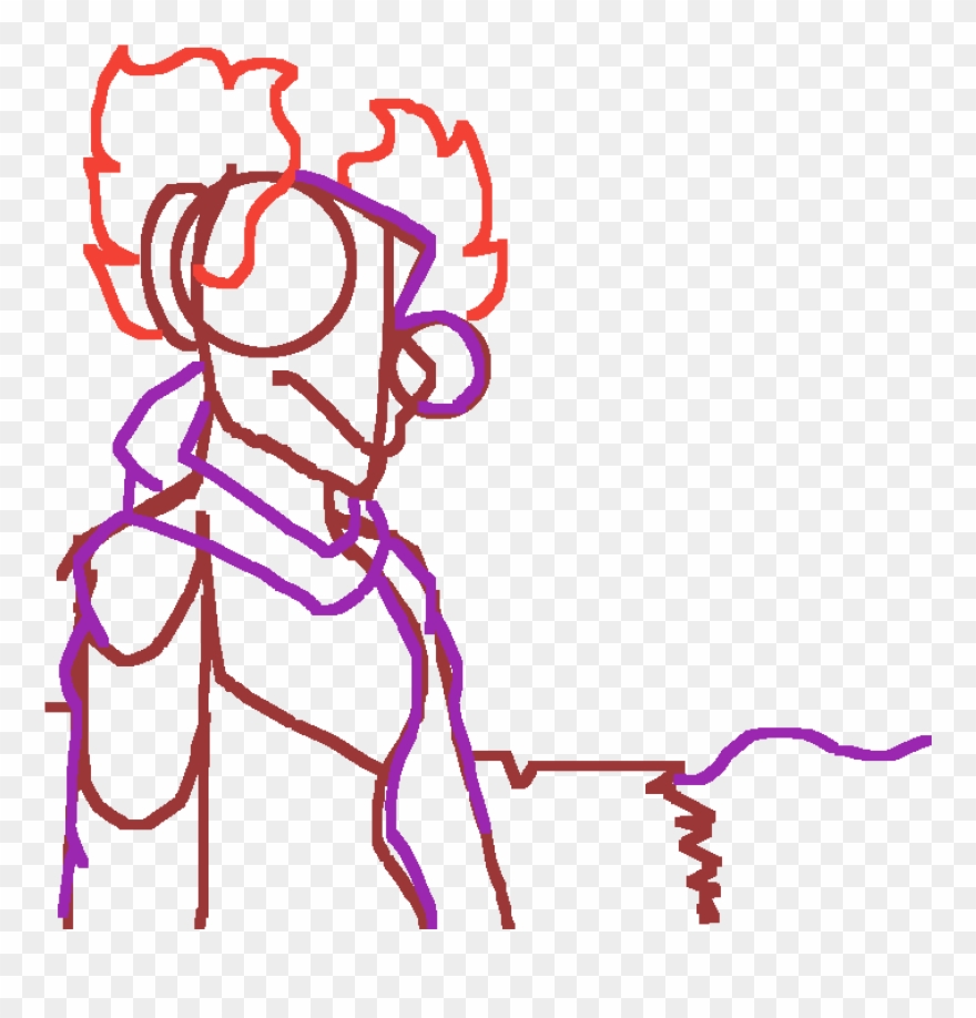 Uh Gives Up - Illustration Clipart